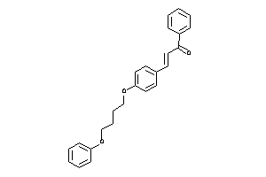3-[4-(4-phenoxybutoxy)phenyl]-1-phenyl-prop-2-en-1-one