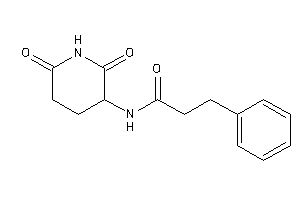 Image of N-(2,6-diketo-3-piperidyl)-3-phenyl-propionamide