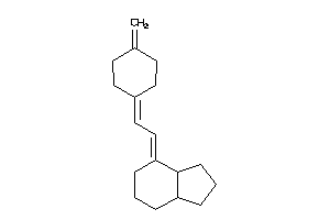 7-[2-(4-methylenecyclohexylidene)ethylidene]-1,2,3,3a,4,5,6,7a-octahydroindene