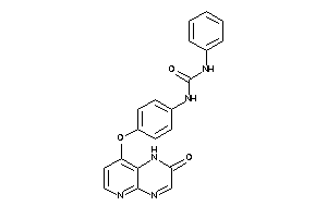 1-[4-[(2-keto-1H-pyrido[2,3-b]pyrazin-8-yl)oxy]phenyl]-3-phenyl-urea