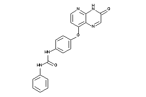 1-[4-[(3-keto-4H-pyrido[2,3-b]pyrazin-8-yl)oxy]phenyl]-3-phenyl-urea