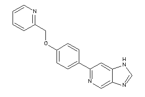6-[4-(2-pyridylmethoxy)phenyl]-1H-imidazo[4,5-c]pyridine