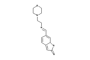 6-(2-morpholinoethyliminomethyl)-7aH-benzofuran-2-one