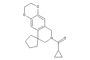 Cyclopropyl(spiro[2,3,6,8-tetrahydro-[1,4]dioxino[2,3-g]isoquinoline-9,1'-cyclopentane]-7-yl)methanone