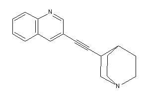 3-(2-quinuclidin-3-ylethynyl)quinoline