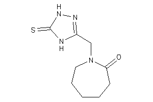 1-[(5-thioxo-1,4-dihydro-1,2,4-triazol-3-yl)methyl]azepan-2-one