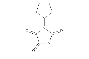 1-cyclopentylimidazolidine-2,4,5-trione