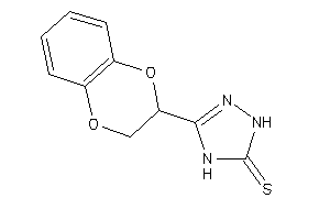 3-(2,3-dihydro-1,4-benzodioxin-3-yl)-1,4-dihydro-1,2,4-triazole-5-thione