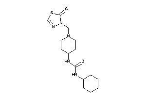 1-cyclohexyl-3-[1-[(2-thioxo-1,3,4-thiadiazol-3-yl)methyl]-4-piperidyl]urea