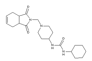 1-cyclohexyl-3-[1-[(1,3-diketo-3a,4,7,7a-tetrahydroisoindol-2-yl)methyl]-4-piperidyl]urea