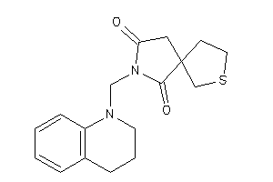 3-(3,4-dihydro-2H-quinolin-1-ylmethyl)-7-thia-3-azaspiro[4.4]nonane-2,4-quinone
