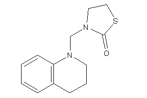 3-(3,4-dihydro-2H-quinolin-1-ylmethyl)thiazolidin-2-one