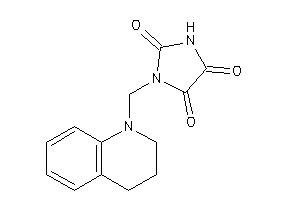 1-(3,4-dihydro-2H-quinolin-1-ylmethyl)imidazolidine-2,4,5-trione