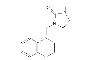 1-(3,4-dihydro-2H-quinolin-1-ylmethyl)-2-imidazolidinone