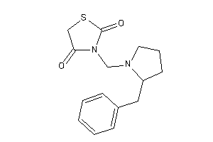 3-[(2-benzylpyrrolidino)methyl]thiazolidine-2,4-quinone