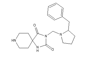 Image of 3-[(2-benzylpyrrolidino)methyl]-1,3,8-triazaspiro[4.5]decane-2,4-quinone