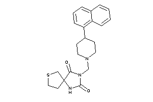Image of 3-[[4-(1-naphthyl)piperidino]methyl]-7-thia-1,3-diazaspiro[4.4]nonane-2,4-quinone