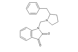 1-[(2-benzylpyrrolidino)methyl]isatin