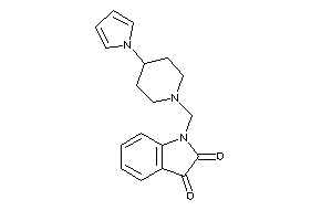 1-[(4-pyrrol-1-ylpiperidino)methyl]isatin