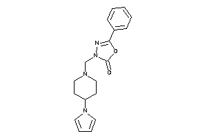 5-phenyl-3-[(4-pyrrol-1-ylpiperidino)methyl]-1,3,4-oxadiazol-2-one