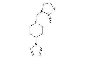 3-[(4-pyrrol-1-ylpiperidino)methyl]thiazolidin-2-one