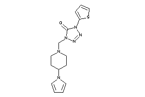 1-[(4-pyrrol-1-ylpiperidino)methyl]-4-(2-thienyl)tetrazol-5-one