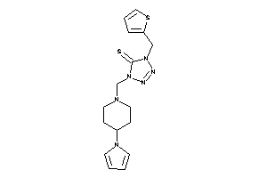 1-[(4-pyrrol-1-ylpiperidino)methyl]-4-(2-thenyl)tetrazole-5-thione