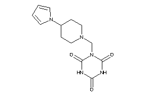 1-[(4-pyrrol-1-ylpiperidino)methyl]isocyanuric Acid