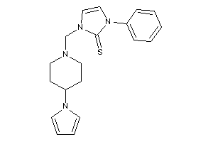 1-phenyl-3-[(4-pyrrol-1-ylpiperidino)methyl]-4-imidazoline-2-thione