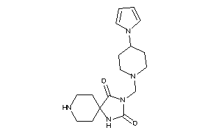 3-[(4-pyrrol-1-ylpiperidino)methyl]-1,3,8-triazaspiro[4.5]decane-2,4-quinone