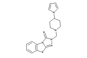 Image of 2-[(4-pyrrol-1-ylpiperidino)methyl]-[1,2,4]triazolo[3,4-b][1,3]benzothiazole-1-thione
