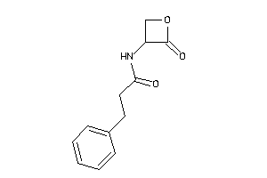 Image of N-(2-ketooxetan-3-yl)-3-phenyl-propionamide