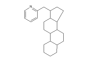 2-(2,3,4,5,6,7,8,9,10,11,12,13,14,15,16,17-hexadecahydro-1H-cyclopenta[a]phenanthren-17-ylmethyl)pyridine