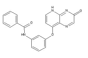 N-[3-[(3-keto-5H-pyrido[2,3-b]pyrazin-8-yl)oxy]phenyl]benzamide