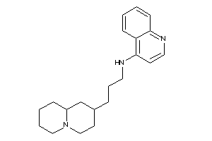 3-quinolizidin-2-ylpropyl(4-quinolyl)amine