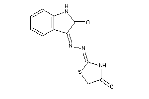2-[(2-ketoindolin-3-ylidene)hydrazono]thiazolidin-4-one