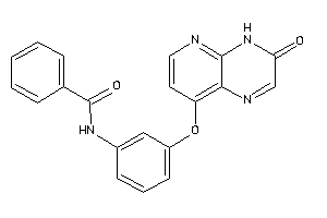 N-[3-[(3-keto-4H-pyrido[2,3-b]pyrazin-8-yl)oxy]phenyl]benzamide