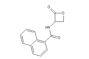 Image of N-(2-ketooxetan-3-yl)-1-naphthamide