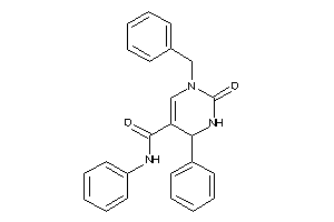 3-benzyl-2-keto-N,6-diphenyl-1,6-dihydropyrimidine-5-carboxamide