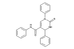 N,3,6-triphenyl-2-thioxo-1,6-dihydropyrimidine-5-carboxamide