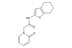 2-(2-keto-1-pyridyl)-N-(4,5,6,7-tetrahydrobenzothiophen-2-yl)acetamide