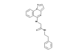 Image of N-phenethyl-2-(pyrazolo[1,5-a]quinazolin-5-ylamino)acetamide