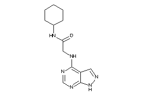 N-cyclohexyl-2-(1H-pyrazolo[3,4-d]pyrimidin-4-ylamino)acetamide