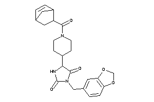 5-[1-(bicyclo[2.2.1]hept-2-ene-5-carbonyl)-4-piperidyl]-3-piperonyl-hydantoin