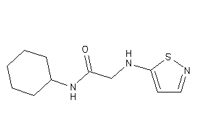 N-cyclohexyl-2-(isothiazol-5-ylamino)acetamide