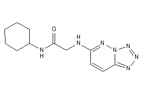 N-cyclohexyl-2-(tetrazolo[5,1-f]pyridazin-6-ylamino)acetamide