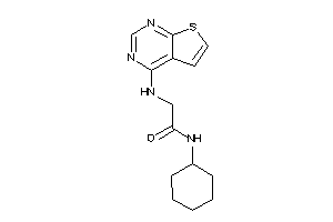 N-cyclohexyl-2-(thieno[2,3-d]pyrimidin-4-ylamino)acetamide