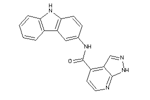 N-(9H-carbazol-3-yl)-1H-pyrazolo[3,4-b]pyridine-4-carboxamide