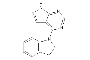 4-indolin-1-yl-1H-pyrazolo[3,4-d]pyrimidine