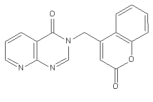 Image of 3-[(2-ketochromen-4-yl)methyl]pyrido[2,3-d]pyrimidin-4-one
